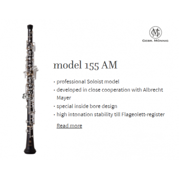 KÈN Monning & Adler - INSTRUMENTS - Oboes  model 155 AM